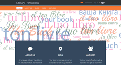 Desktop Screenshot of literarytranslations.us